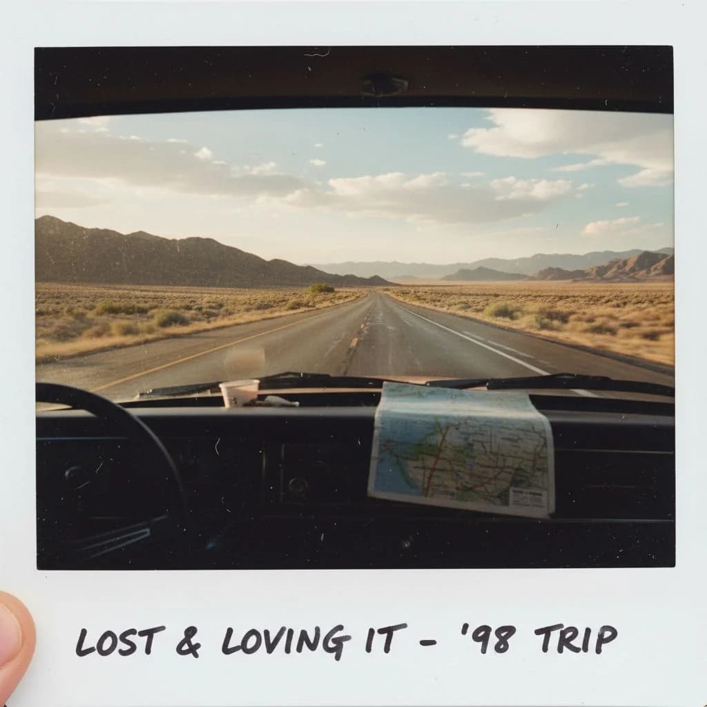 Travel polaroid memory