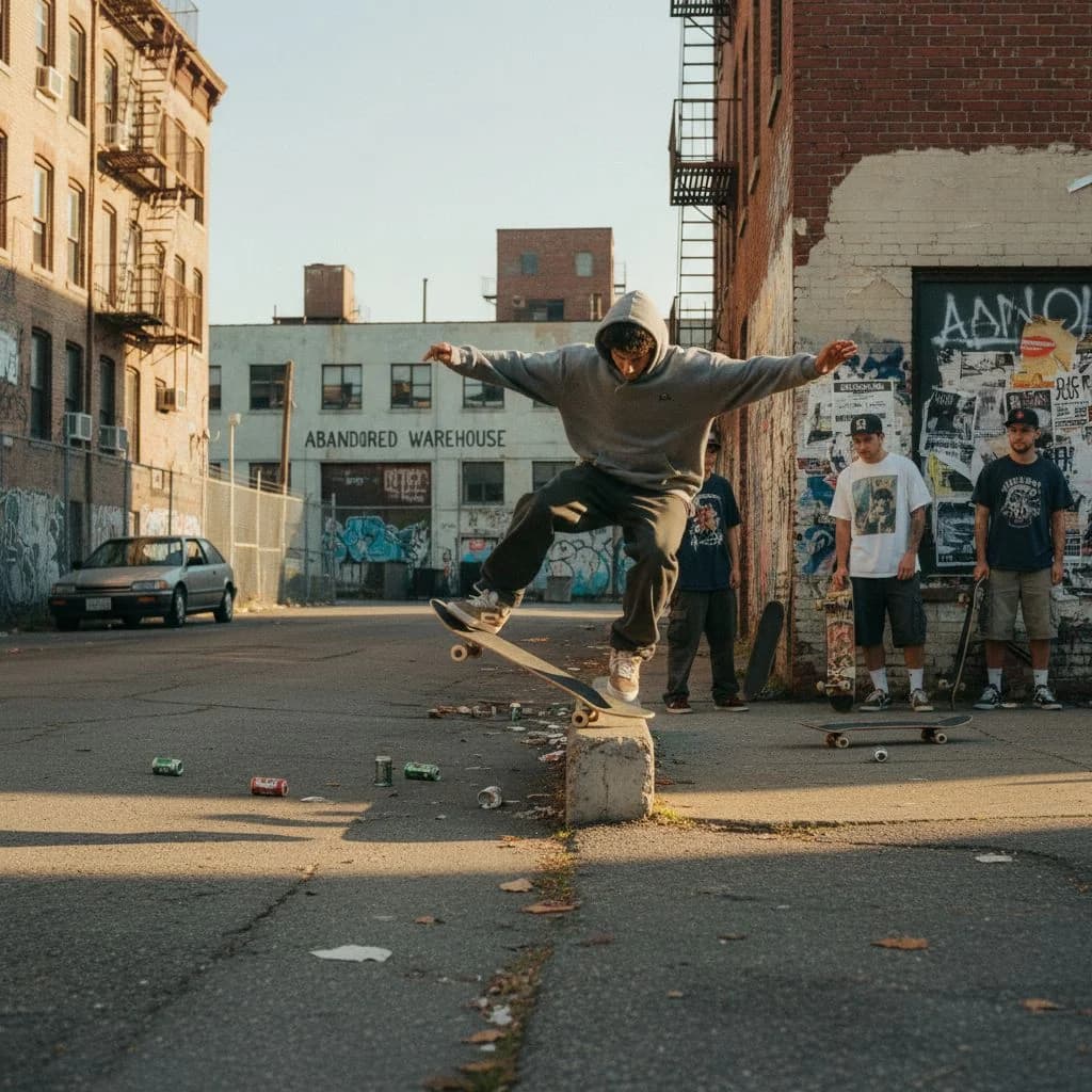 Retro photo with era colors