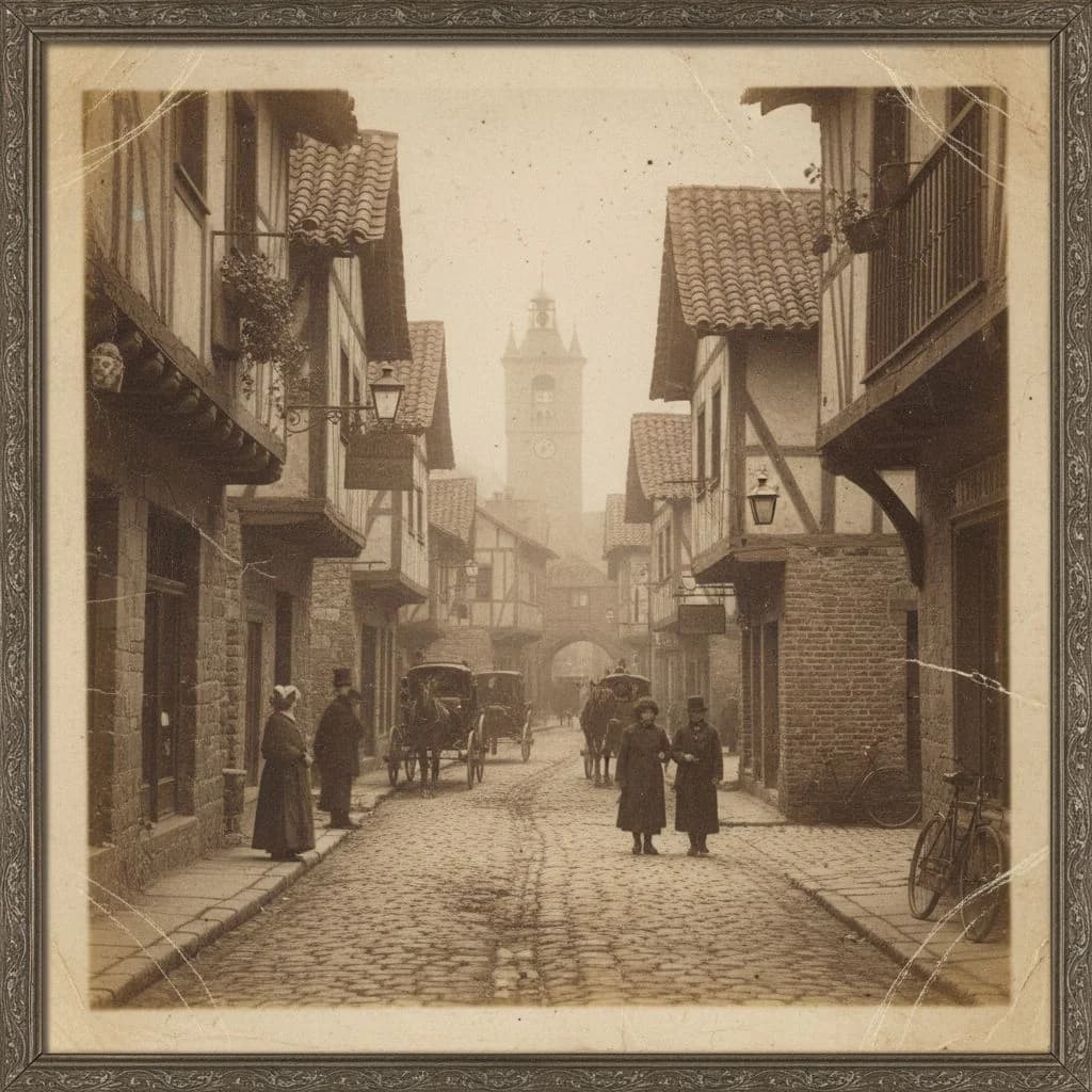 Vintage photo showcase